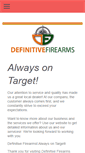 Mobile Screenshot of definitivefirearms.net